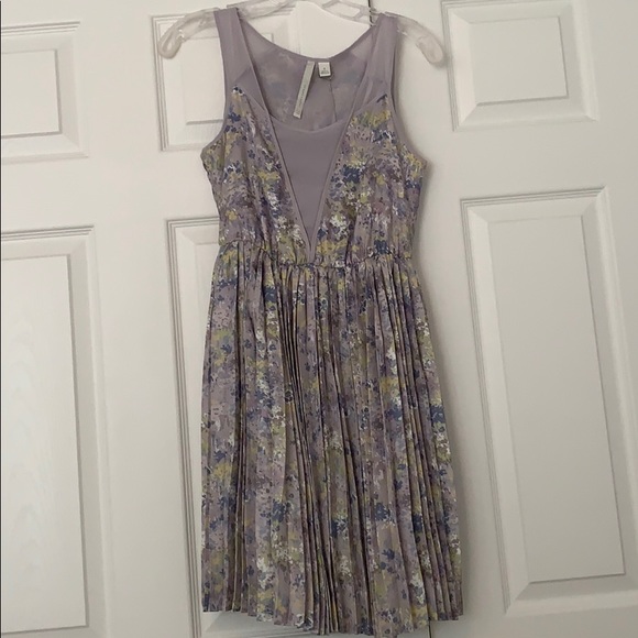 Purple Floral Dress NWT - Picture 1 of 2
